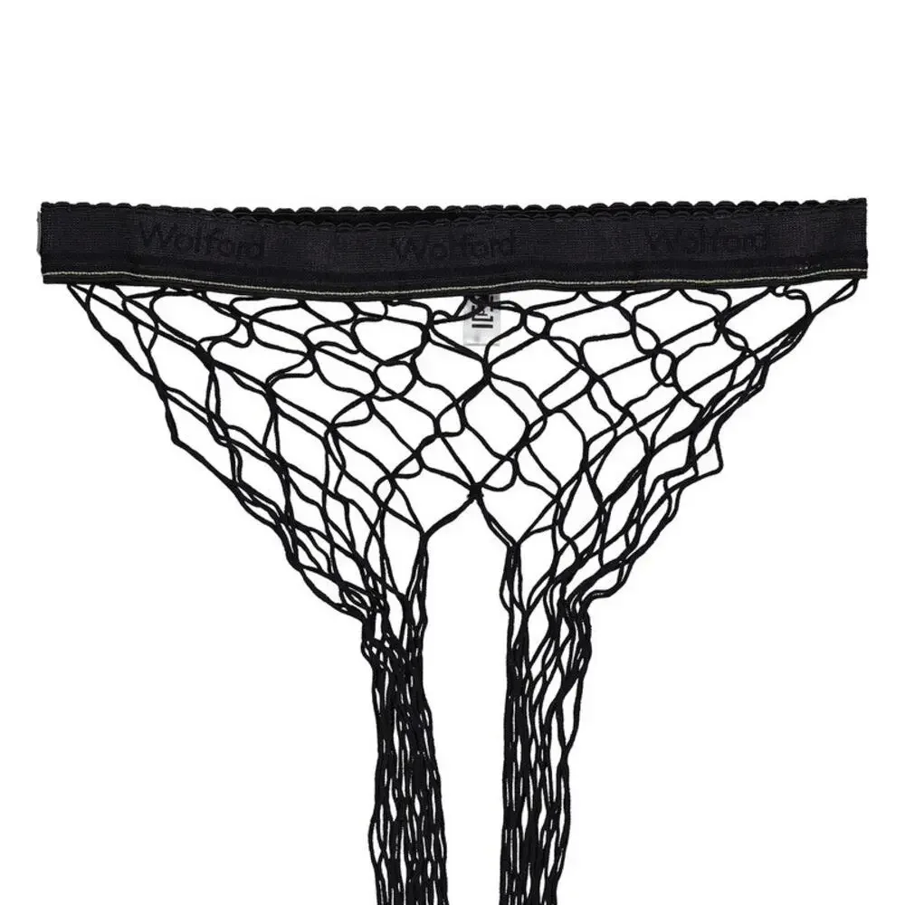 Wolford Kaylee Fishnet Tights Black Size S NWT Sealed Package Style 19172-7005